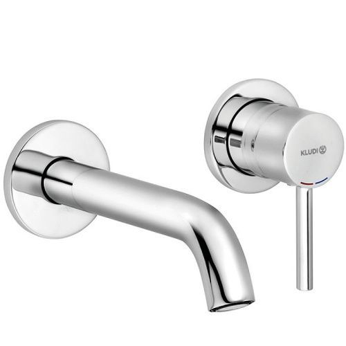 Смеситель для раковины Kludi BOZZ 382440576 встраиваемый в стену хром