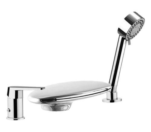 Смеситель Remer Dream D07UF на борт ванны хром