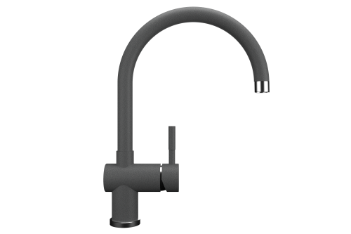 Смеситель для кухни Ulgran Classic U-021-309 на мойку серый