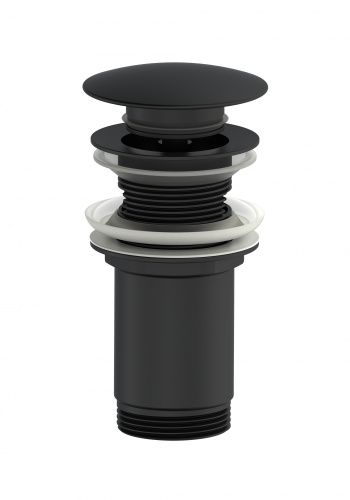 Донный клапан Wonzon & Woghand WW-88SS09-MB черный