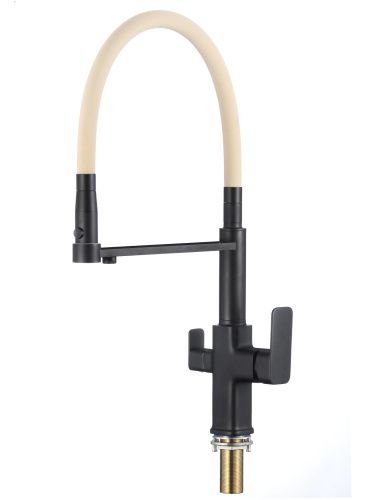 Смеситель для кухни Savol S-L1809H-12 на столешницу черный