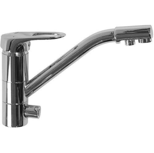 Смеситель для кухни Haiba HB04 HB4304 на мойку хром