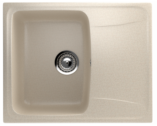 Кухонная мойка Ulgran Classic U-201-328 60х45 цвет бежевый