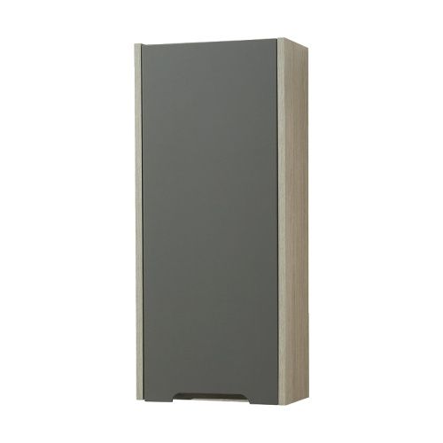 Шкаф Aquaton Оливия 1A254703OLUGR 40х80 подвесной цвет серый/бежевый