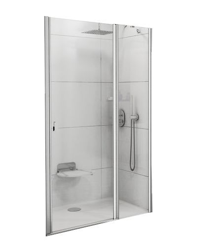 Душевая дверь Ravak CHROME 0QVACC00Z1 100х195 стекло прозрачное профиль хром