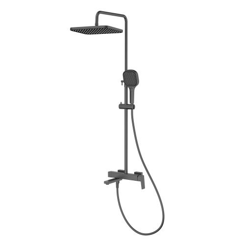 Душевая стойка Raglo R30 R30.24.09 настенная цвет серый