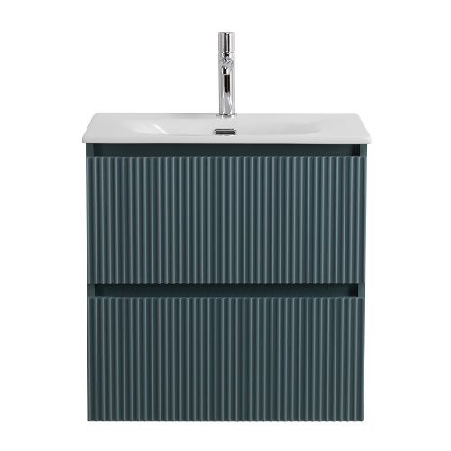 Тумба под раковину BelBagno Uno UNO-600-2C-SO-AO 60х50 подвесная цвет голубой