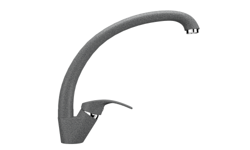 Смеситель для кухни Ulgran Classic U-007-309 на мойку серый