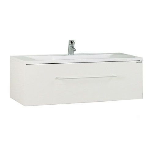 Тумба под раковину Aquaton Мадрид 1A168701MA010 120х50 подвесная цвет белый