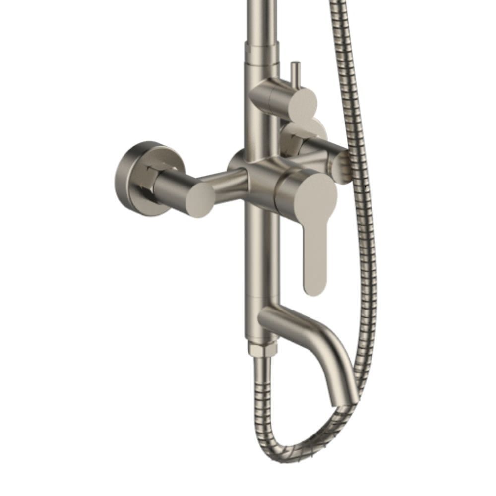 Душевая стойка Orange Steel M99-911ni настенная цвет серый - фото 3