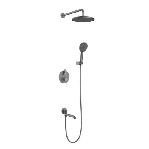 Душевая система Raglo R20 R20.27.09 встраиваемая в стену цвет серый