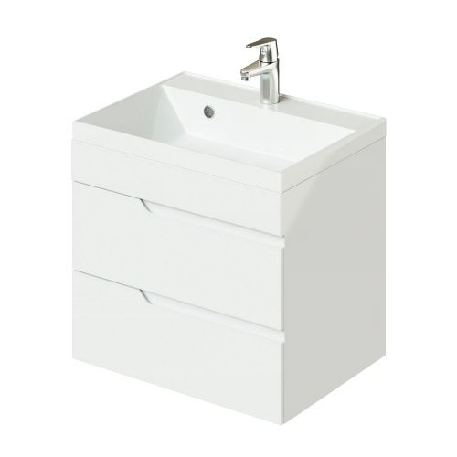 Тумба с раковиной Итана ALEXA CS00084824 60х50 подвесная цвет белый