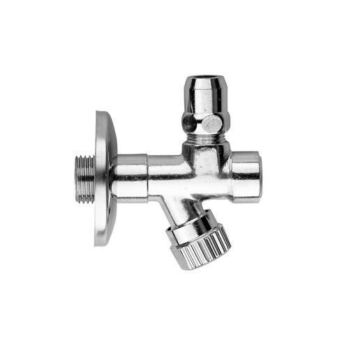 Угловой вентиль с фильтром без цанговых гаек Gattoni Accessori 1220/00C0