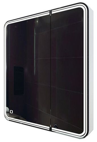 Зеркало-шкаф Azario CS00072835 70х80 подвесной цвет белый