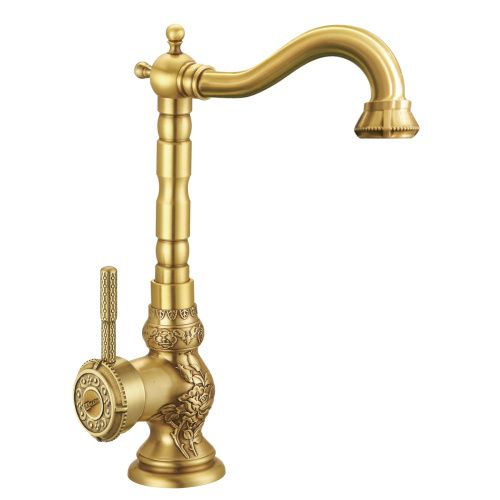 Смеситель для кухни LeMark Jasmine LM6645B на мойку бронза