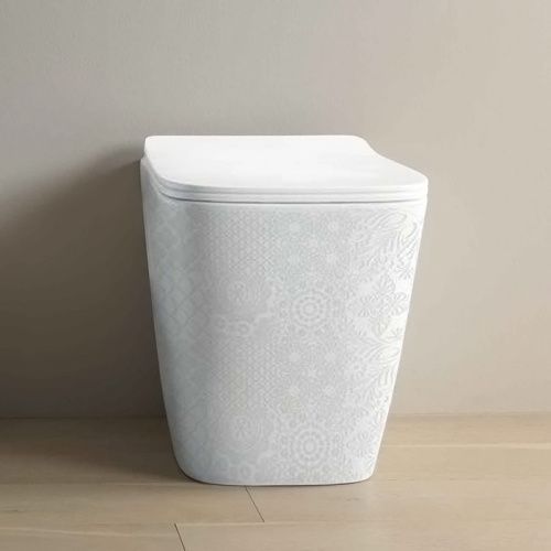 Чаша унитаза приставная Artceram A16 ASV004 01 86 цвет белый без сиденья безободковая