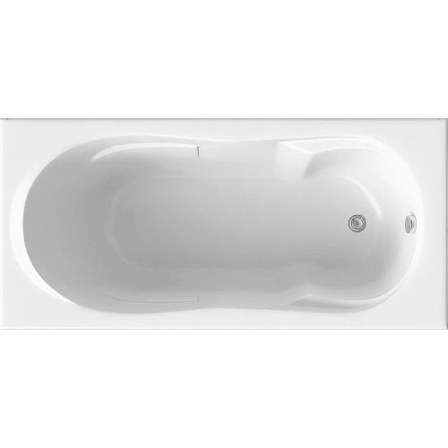 Ванна акриловая Bas Ахин В 00005 170х80 пристенная прямоугольная с каркасом