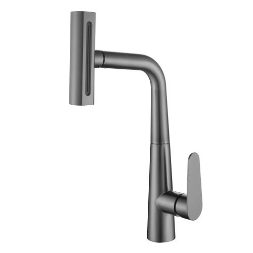 Смеситель для кухни Fmark FS8277Q на мойку графит