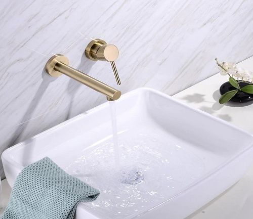 Раковина из сантехнического фаянса CeramaLux 9132 50х40 накладная цвет белый без отверстий под смеситель