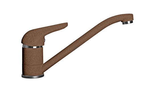 Смеситель для кухни Granfest 2124 терракот на мойку коричневый