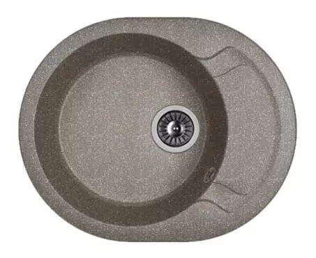 Кухонная мойка Dr.Gans Берта 580 25.040.B0580.407 60х45 цвет черный поверхность матовая