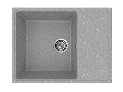 Кухонная мойка Uperwood ECON UPD-202 4010202106 65х50 цвет серый поверхность матовая