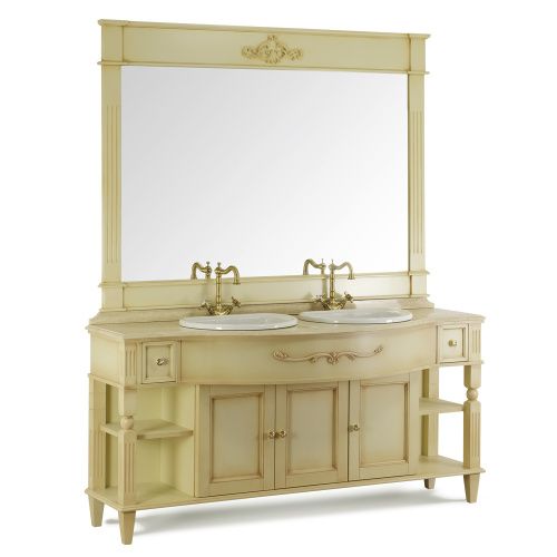 Тумба под раковину Migliore KANTRI 26685 170х60 напольная цвет бежевый