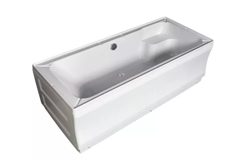 Ванна акриловая Wemor 10000008710 160х75 пристенная прямоугольная с каркасом