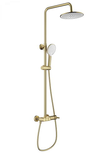 Душевая стойка Wonzon & Woghand Muse WW-A30653-BG настенная цвет золото