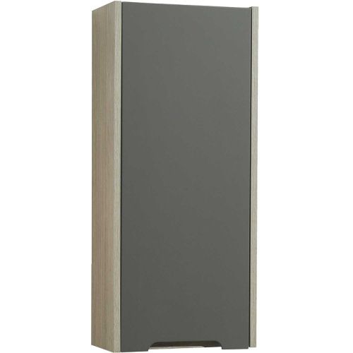 Шкаф Aquaton Оливия 1A254703OLUGL 40х80 подвесной цвет серый/бежевый