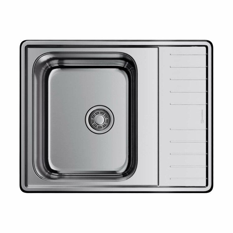 Кухонная мойка Omoikiri Sagami 4993732 65х50 цвет хром поверхность полированная