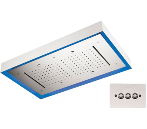 Верхний душ Remer 357LR7747N2C 45х75 хром