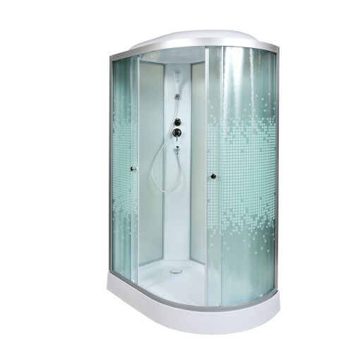 Душевая кабина AvaCan L902L 120х80 асимметричная с крышей ориентация левая