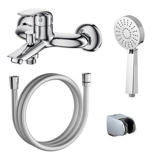 Смеситель Azario SINTRA AZ-WKF238042C настенный хром