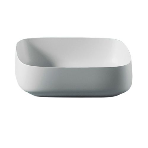 Раковина керамическая Artceram COGNAC COL008 05 00 60х40 накладная цвет белый без отверстий под смеситель