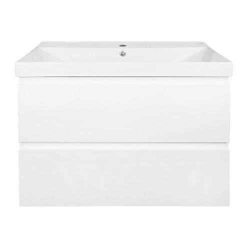 Тумба с раковиной Azario Мила CS00091365 80х50 подвесная цвет белый