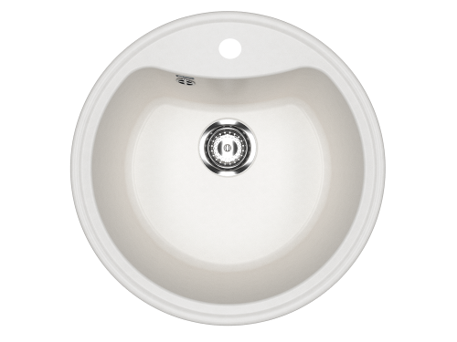 Кухонная мойка Ulgran Classic U-601-341 50х50 цвет белый