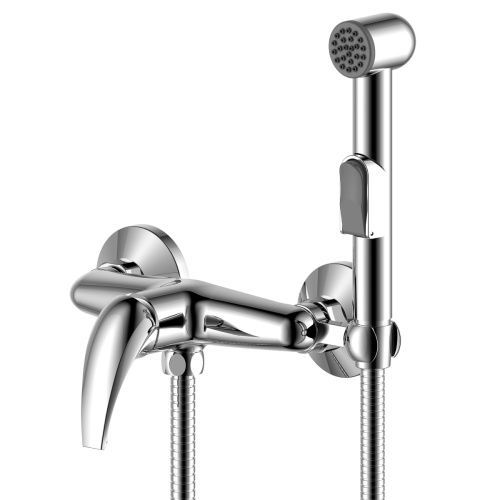 Гигиенический душ со смесителем Rossinka Y Y25-52 хром