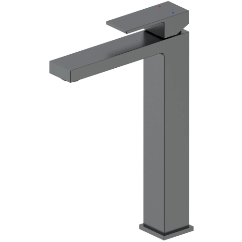Смеситель для раковины Wonzon & Woghand Cube WW-88239016-BGM на столешницу серый