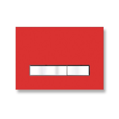 Клавиша смыва механическая Lavinia Boho RelFix 3805005R цвет хром/красный