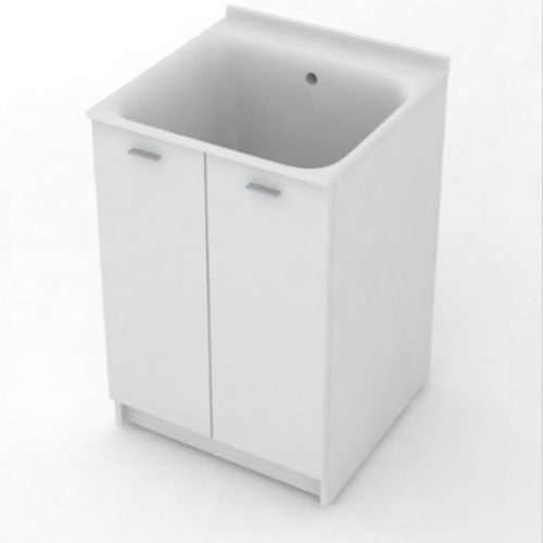 Тумба с раковиной Kerasan Aquadom 9165k3*0 60х60 цвет белый