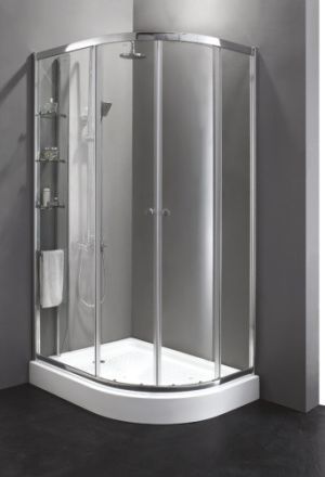 Душевой уголок Cezares ANIMA ANIMA-W-RH-2-120/100-C-Cr-L 120х100 стекло прозрачное профиль хром без поддона