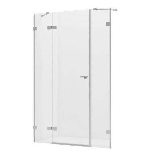 Душевая дверь New Trendy EVENTA PLUS L EXK-4466 170х200 стекло прозрачное профиль хром