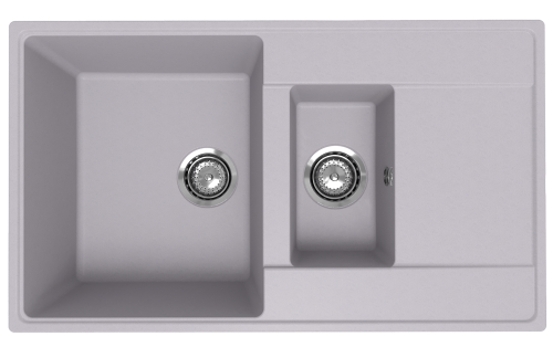 Кухонная мойка Ulgran Quartz Prima 860 1,5 K-04 85х50 цвет серый