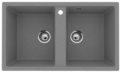 Кухонная мойка Ulgran Classic U-708-309 85х50 цвет серый