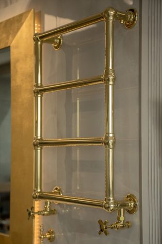 Полотенцесушитель водяной Boheme Imperiale 719 55х75 золото