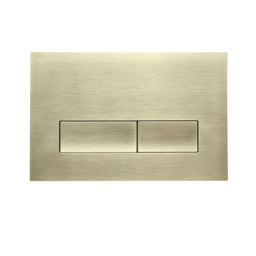 Клавиша смыва механическая Wonzon & Woghand WW-IB224-BG цвет золото