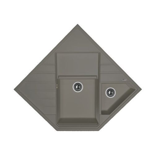Кухонная мойка Florentina Бомбей 20.375.J0900.307 90х90 цвет серый поверхность матовая