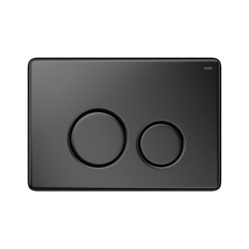 Клавиша смыва механическая Iddis Unisteel UNS01MBi77 цвет черный