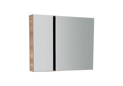 Зеркало-шкаф Creavit Verti VE1080.00.VV 80х80 подвесной цвет коричневый